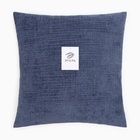 Наволочка декоративная «Этель» Velvet 43×43 см, синяя - Фото 5