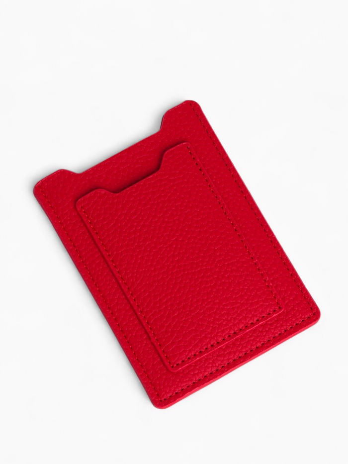 Обложка для автодокументов, красная - Фото 1