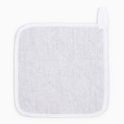 Прихватка «Доляна. Полевые цветы», 17×17 см, 35% хлопок, 65% п/э, ватин 250 г/м² - Фото 3