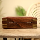 УЦЕНКА Шкатулка «Слоники», 20×13×6 см, дерево 10301012