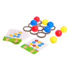 Развивающий набор «Разложи шарики», в пакете - фото 321394622