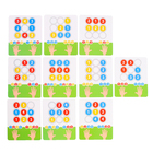 Развивающий набор «Разложи шарики», в пакете - фото 24354697