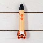 3D ручка Тигрёнок, работа с пластиком PLA, USB кабель питания, оранжевая - фото 8730559