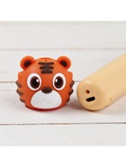 3D ручка Тигрёнок, работа с пластиком PLA, USB кабель питания, оранжевая - Фото 6
