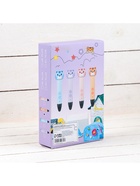 3D ручка Тигрёнок, работа с пластиком PLA, USB кабель питания, оранжевая - фото 60939686