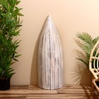 Подставка для бутылок «Лодка», 37×20×100 см, дерево албезия, белая - Фото 4