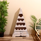 Подставка для бутылок «БарБали» 60×23×100 см, дерево албезия, белый - Фото 2