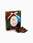 Подарочный набор «8 марта» чай 50 г, конфеты 100 г - Фото 2