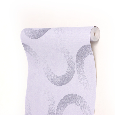 Обои бумажные «Гало», 0.53×10.05 м, цвет сиреневый