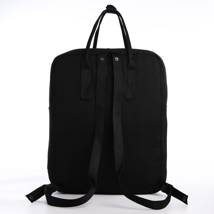 Рюкзак текстильный мамс "Love", 38х27х13 см, цвет черный