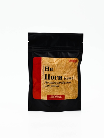 Мармелад лакрица «Нога», 60 г.