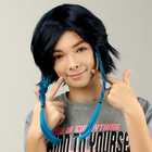 Карнавальный парик «Аниме» цвет голубой с косами - Фото 4