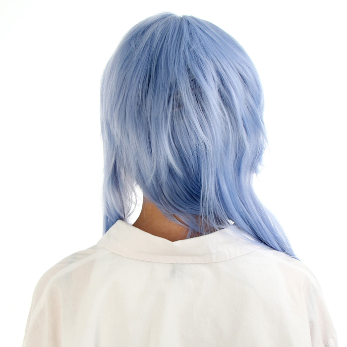 Карнавальный парик «Аниме» цвет голубой