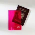 Обложка для паспорта из цветного ПВХ «Pink dream» - фото 320960183