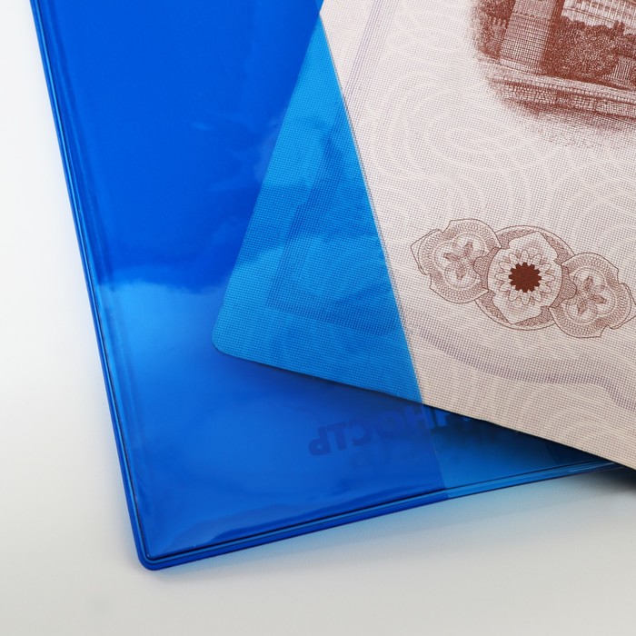 Обложка для паспорта из цветного ПВХ «Личность»