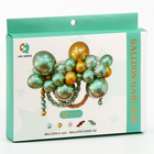 Воздушные шары для оформления фотозоны, набор 50 шт., золото, зелёный - Фото 2