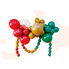Набор для создания композиций из воздушных шаров, набор 52 шт., красный, зелёный, коричневый - фото 12065917