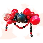 Набор для создания композиций из воздушных шаров, набор 52 шт., черный, бордо - фото 12065923
