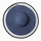 Шляпа женская MINAKU, цв. синий, р-р 58 - Фото 4