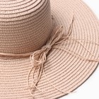 Шляпа женская MINAKU, цв. розовый, р-р 58 - Фото 6