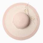 Шляпа женская MINAKU, цв. розовый, р-р 58 - Фото 4