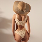 Шляпа женская MINAKU, цв. светло-коричневый, р-р 58 - фото 321072275