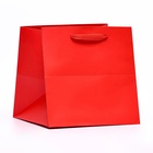 Пакет под торт 20×20×20 см, красный - Фото 2