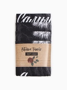 Набор кухонных полотенец «Доляна. Самый лучший мужчина», 35×60 см - 4 шт., 100% хлопок, 160 г/м² 10200496