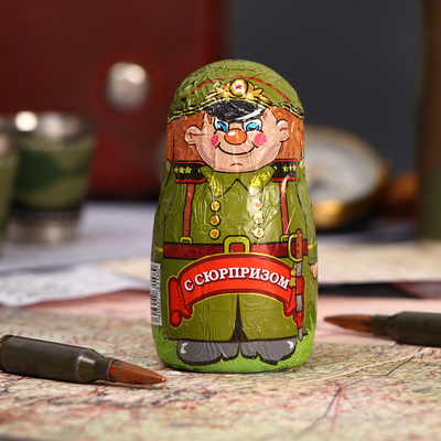 УЦЕНКА Кондитерское изделие «Солдатики» с сюрпризом, 35 г (до 10.07.2025)