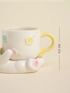 Чайная пара SL Home «Пасхальные кролики», 300 мл, доломит, белая - Фото 3