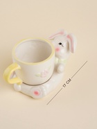 Чайная пара SL Home «Пасхальные кролики», 300 мл, керамика, белая - Фото 3