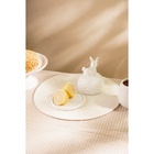 Лимонница SL Home «Пасхальные кролики», 14×14.5 см, доломит, белая - Фото 6