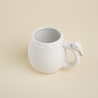 Кружка SL Home «Пасхальные кролики», 500 мл, доломит, белая - Фото 5