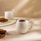 Кружка SL Home «Пасхальные кролики», 500 мл, доломит, белая - Фото 2