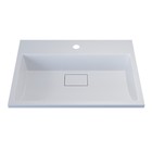 Раковина полувстраиваемая Uperwood Barsa, 60 см, белая - Фото 2