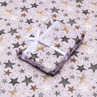 Бумага упаковочная, крафт «Звезды», 70×100 см, 1 лист - Фото 7