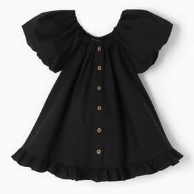Платье детское KAFTAN "Cute", размер  30 (98-104см), черный