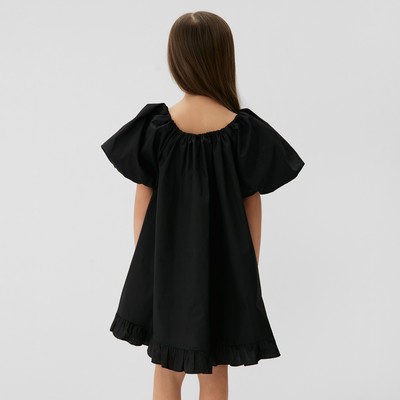 Платье для девочки KAFTAN: Cute, чёрное, размер 30 (98-104 см)