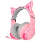 Наушники с микрофоном Edifier G5BT Cat розовый/серый мониторные BT оголовье - фото 51510517 Наушники с микрофоном Edifier G5BT Cat розовый/серый мониторные BT оголовье - фото 51510517