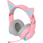 Наушники с микрофоном Edifier G5BT Cat розовый/серый мониторные BT оголовье - фото 51510518 Наушники с микрофоном Edifier G5BT Cat розовый/серый мониторные BT оголовье - фото 51510518