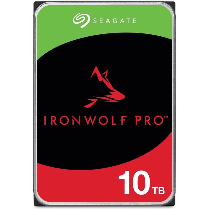 Жесткий диск Seagate SATA-III 10TB ST10000NT001 NAS Ironwolf Pro 512E (7200rpm) 256Mb 3.5"   1029335 - Фото 1