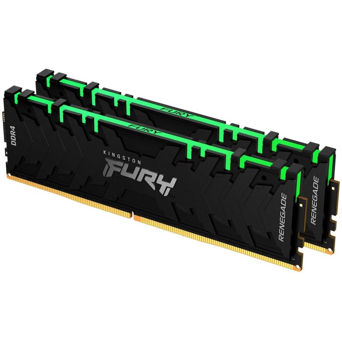 Память DDR4 2x8GB 3200MHz Kingston KF432C16RBAK2/16 Fury Renegade RGB RTL Gaming PC4-25600   1029361 - Фото 1