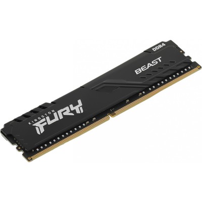 Память DDR4 32GB 2666MHz Kingston KF426C16BB/32 Fury Beast Black RTL Gaming PC4-21300 CL16   1029361