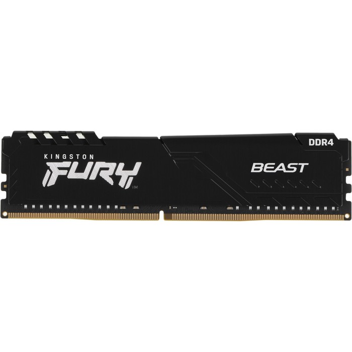 Память DDR4 32GB 2666MHz Kingston KF426C16BB/32 Fury Beast Black RTL Gaming PC4-21300 CL16   1029361 - фото 51516463