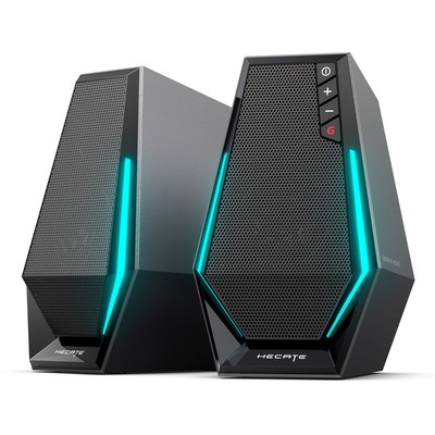 Колонки Edifier G1500, формат акустики 2.0, 5 Вт, Bluetooth, чёрные