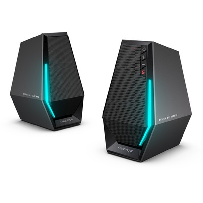 Колонки Edifier G1500, формат акустики 2.0, 5 Вт, Bluetooth, чёрные