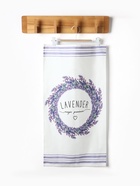 Полотенце «Этель» Lavender, белое, фиолетовое, 40×73 см - Фото 3