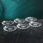 Набор стеклянных тарелок «Флоренция», 6 шт, Иран - фото 3833947