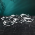 Набор стеклянных тарелок «Виктория», d=19 см, Иран - фото 320960714