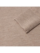 Джемпер вязаный женский MINAKU: Knitwear collection, бежевый, размер 42-44 - Фото 13